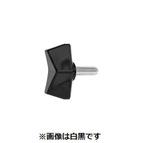 (LINEクーポン有)【個人宅配送不可】【個数：170個】ＳＵＮＣＯ 4549388828715 【170個入】 直送 代引不可・他メーカー同梱不可 三価ホワイト ナイロン蝶ボルト 黒 NO．2 5X25｜測定器・工具のイーデンキ 7,417円