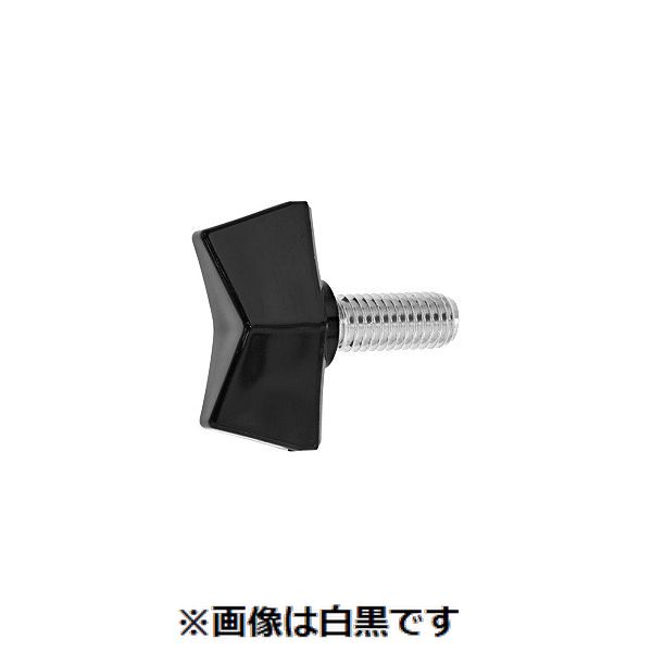 (LINEクーポン有)【個人宅配送不可】【個数：100個】ＳＵＮＣＯ 4549388828869 【100個入】 直送 代引不可・他メーカー同梱不可 三価ホワイト ナイロン蝶ボルト 黒 NO．3 8X25