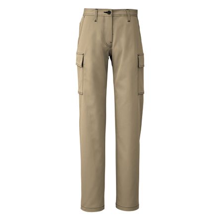 (LINEクーポン有)4930269022955 SMART WORK WEAR SW104 レデイースギアカーゴパンツ 色：マツドブラン サイズ：EL