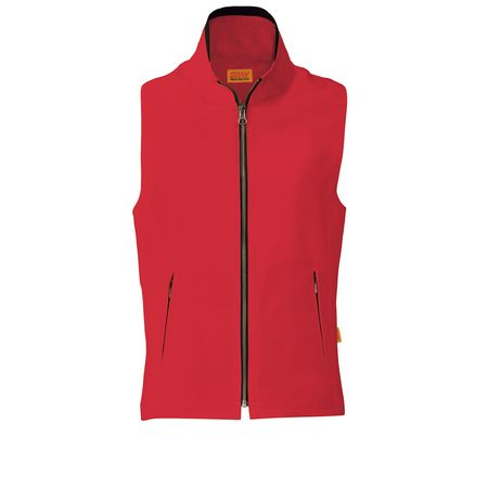 (LINEクーポン有)4930269133699 SMART WORK WEAR SW528 メンズ・レデイーススタツフベスト 色：ラストルージユ サイズ：EL