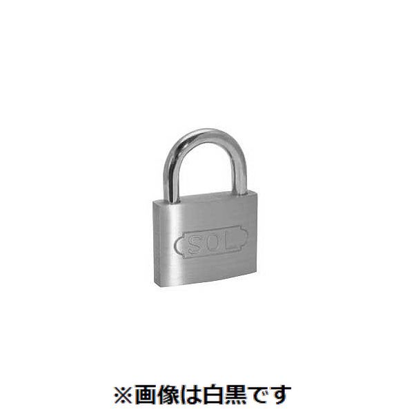 (LINEクーポン有)【個人宅配送不可】【個数：1個】ＳＵＮＣＯ 4549638369944 直送 代引不可・他メーカー同梱不可 SOL No.2500南京錠 同一鍵定番 70