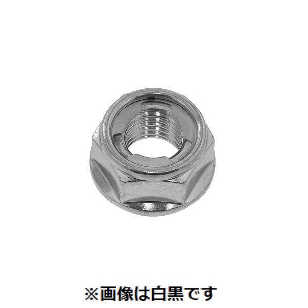 (LINEクーポン有)【個人宅配送不可】【個数：300個】ＳＵＮＣＯ 4549638469323 【300個入】 直送 代引不可・他メーカー同梱不可 三価ホワイト E－LOCKナット フランジ細目 B＝17 M10 P＝1．25