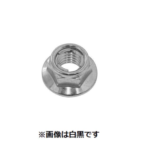 (LINEクーポン有)【個人宅配送不可】【個数：500個】ＳＵＮＣＯ 4549638469354 【500個入】 直送 代引不可・他メーカー同梱不可 三価ホワイト E－LOCKナット フランジタイプ B＝12 M8 P＝1．25