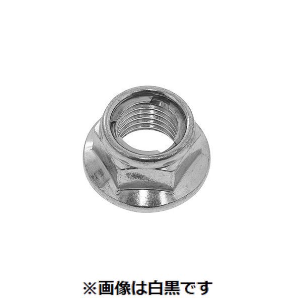 (LINEクーポン有)【個人宅配送不可】【個数：375個】ＳＵＮＣＯ 4549638469378 【375個入】 直送 代引不可・他メーカー同梱不可 三価ホワイト E－LOCKナット フランジ小形細目 B14 M10 P＝1．25 7,409円