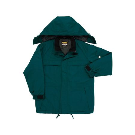 (LINEクーポン有)4930269163214 ECO WORLD 8665 コート 色：グリーン サイズ：EL