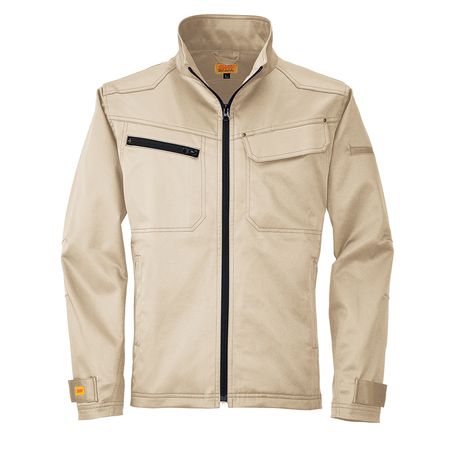 (LINEクーポン有)4930269197547 SMART WORK WEAR SW107 メンズフィールドジャケット 色：パウダーブラン サイズ：EL｜測定器・工具のイーデンキ