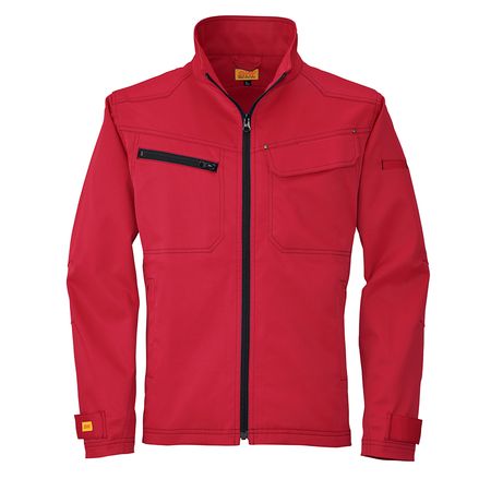 (LINEクーポン有)4930269203927 SMART WORK WEAR SW107 メンズフィールドジャケット 色：ラストルージュ サイズ：EL｜測定器・工具のイーデンキ