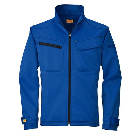 (LINEクーポン有)4930269203989 SMART WORK WEAR SW107 メンズフィールドジャケット 色:インペリアルブルー サイズ:L|測定器・工具のイーデンキ