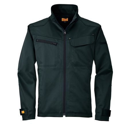 (LINEクーポン有)4930269211052 SMART WORK WEAR SW107 メンズフィールドジャケット 色：ブラックXライトグレー サイズ：4L｜測定器・工具のイーデンキ
