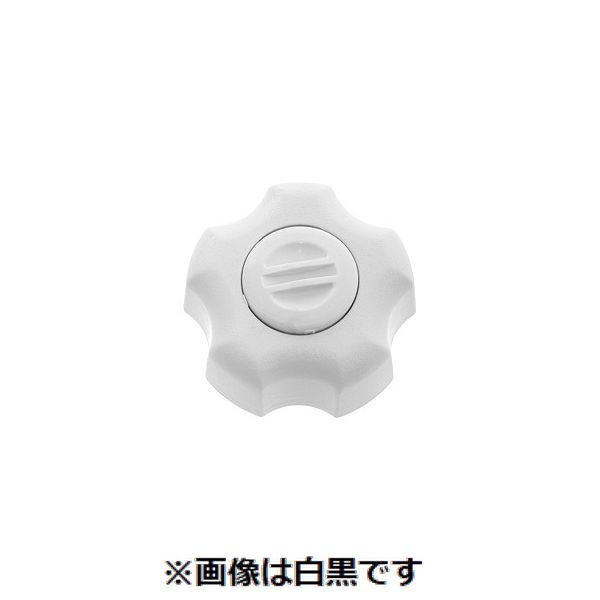 (LINEクーポン有)【個人宅配送不可】【個数：90個】ＳＵＮＣＯ 4550289574410 【90個入】 直送 代引不可・他メーカー同梱不可 抗菌フィットノブ 白 シロキャップ M6