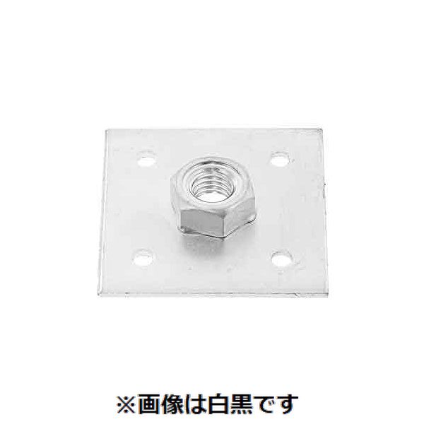 (LINEクーポン有)【個人宅配送不可】ＳＵＮＣＯ 4550418210479 【30個入】直送 代引不可・他メーカー同梱不可 三価ホワイト 板付ナット W3／8