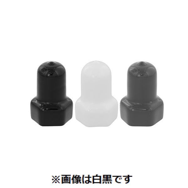 (LINEクーポン有)【個人宅配送不可】【個数：200個】ＳＵＮＣＯ 4550418386730 【200個入】 直送 代引不可・他メーカー同梱不可 黒 ナットカバー 内ネジ付 ROHS2対応品 M6