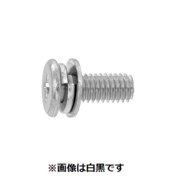 (LINEクーポン有)【個人宅配送不可】【個数:1500個】SUNCO 4550418652545 【1500個入】 直送 代引不可・他メーカー同梱不可 三価ホワイト + スリムヘッドP=4 3 X 6