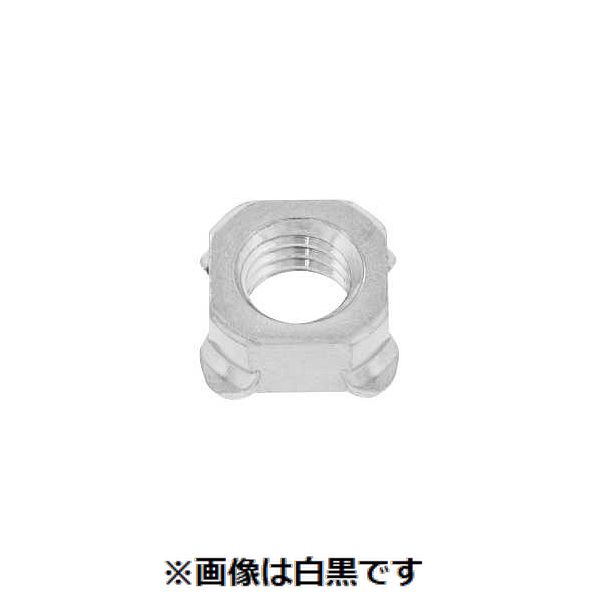 (LINEクーポン有)【個人宅配送不可】【個数：1000個】ＳＵＮＣＯ 4550418956476 【1000個入】 直送 代引不可・他メーカー同梱不可 ステン 四角溶接ナット1D形 ケーエム精工製 M4 8X3．2｜測定器・工具のイーデンキ