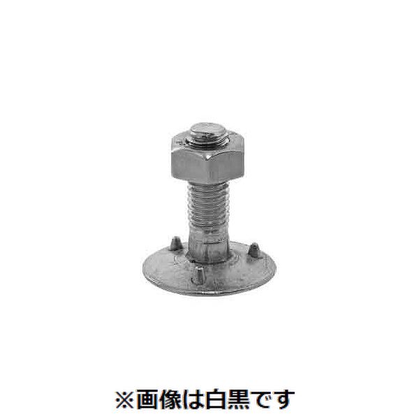 (LINEクーポン有)【個人宅配送不可】【個数：100個】ＳＵＮＣＯ 4550470087071 【100個入】 直送 代引不可・他メーカー同梱不可 ユニクロ 三ツ爪バケットボールト ナット 10X50