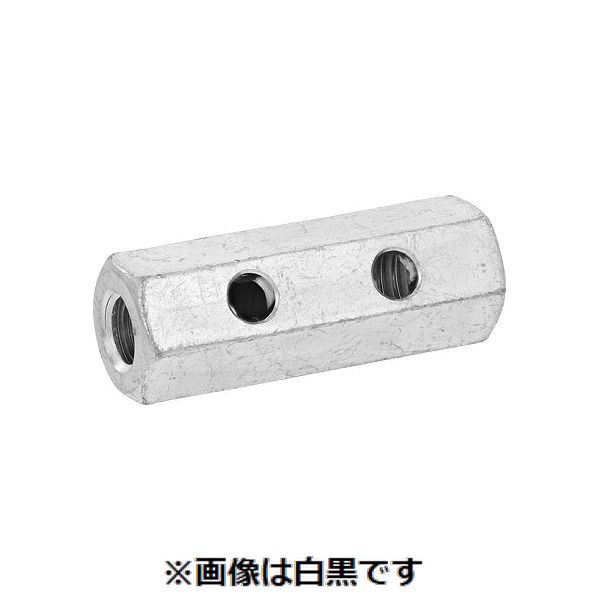 (LINEクーポン有)【個人宅配送不可】【個数：50個】ＳＵＮＣＯ 4550470264748 【50個入】 直送 代引不可・他メーカー同梱不可 三価ホワイト 横穴付き異径高ナット B＝17 3／8－1／2X50