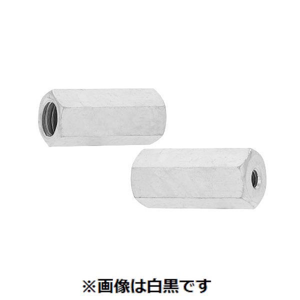 (LINEクーポン有)【個人宅配送不可】【個数：100個】ＳＵＮＣＯ 4550470859746 【100個入】 直送 代引不可・他メーカー同梱不可 三価ホワイト 異径高ナット B＝14 M8&minus;3／8X40｜測定器・工具のイーデンキ