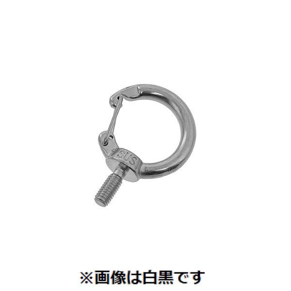 (LINEクーポン有)【個人宅配送不可】【個数：20個】ＳＵＮＣＯ 4942131648989 【20個入】 直送 代引不可・他メーカー同梱不可 MM ステン フックアイボルト M6 IBH－6M
