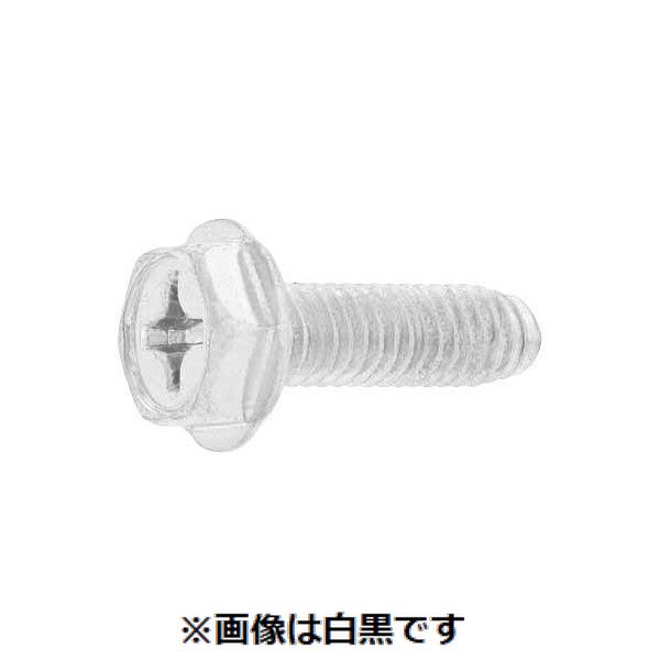 (LINEクーポン有)【個人宅配送不可】【個数：300個】ＳＵＮＣＯ 4942131743387 【300個入】 直送 代引不可・他メーカー同梱不可 三価ブラック Sタイプ＋六角フランジ B10D13 6 X 16