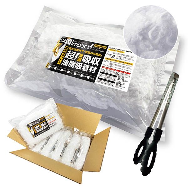 (LINEクーポン有)PROUP IMP-GC-300A インパクト グリストラッパー 300g IMPGC300A 6入