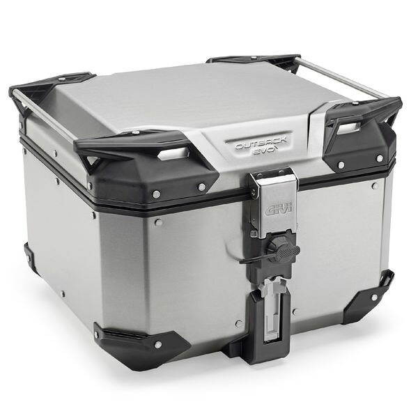 (LINEクーポン有)デイトナ DAYTONA 46556 GIVI ジビ バイク用 リアボックス モノキー 42L アルミ製 TREKKER OUTBACK EVOシリーズ OBKE42A シルバー