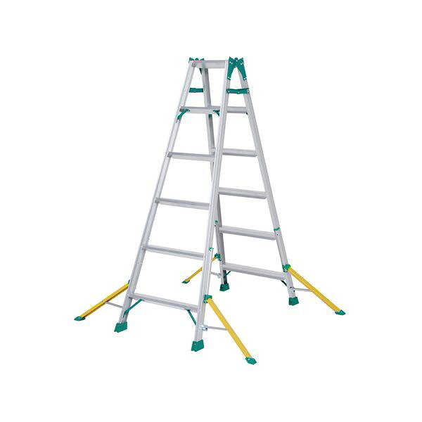 (LINEクーポン有)TASCO タスコ TA840PC-5 アウトリガー付はしご兼用脚立 TA840PC5|測定器・工具のイーデンキ