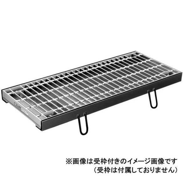 (LINEクーポン有)【個人宅配送不可】【個数：1個】ニムラ PKT 32-2(T-14) 直送 代引不可・他メーカー同梱不可 鋼板製グレーチング 横断溝用 ボルト固定式 騒音低減用 エコノミー PKT 一般型 溝幅200mm用 PKT322(T14)