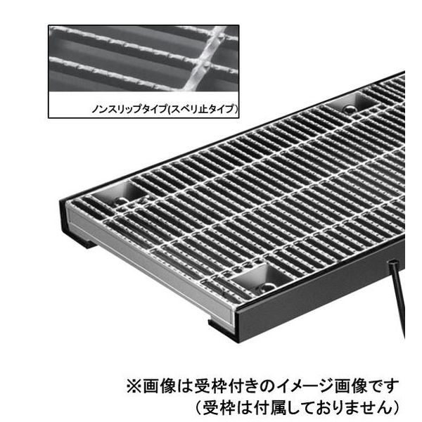 (LINEクーポン有)【個人宅配送不可】【個数:1個】ニムラ PKT-SV 750-6(T-20/T-14) 直送 代引不可・他メーカー同梱不可 鋼板製グレーチング 横断溝用 細目ボルト固定式 騒音低減用 PKT−SV スベリ止め 溝幅600mm用 PK|測定器・工具のイーデンキ