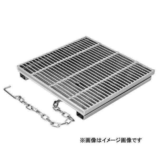 (LINEクーポン有)【個人宅配送不可】【個数：1個】ニムラ CD-SV 500-2(T-2) 直送 代引不可・他メーカー同梱不可 鋼板製グレーチング 細目 都営住宅局型 ノンスリップタイプ CD&minus;SV スベリ止 溝幅500用mm用 CDSV5002(T｜測定器・工具のイーデンキ