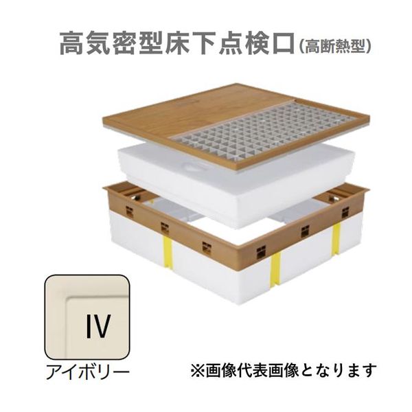 城東テクノ Joto SPF-R60C-BC2-IV 高気密型床下点検口 高断熱型 600×600 クッションフロア合わせタイプ 色アイボリー SPFR60CBC2IV|測定器・工具のイーデンキ