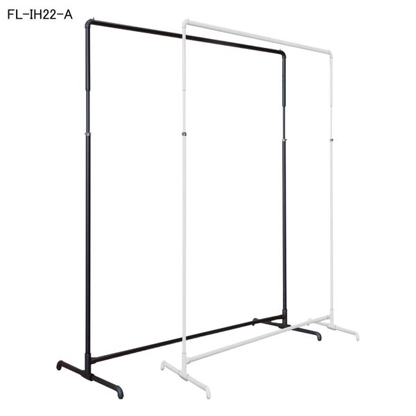(LINEクーポン有)ロイヤル 4905637005137 Flec 組立て式シングルハンガー アジャストタイプ Fブラック FL－IH22－A