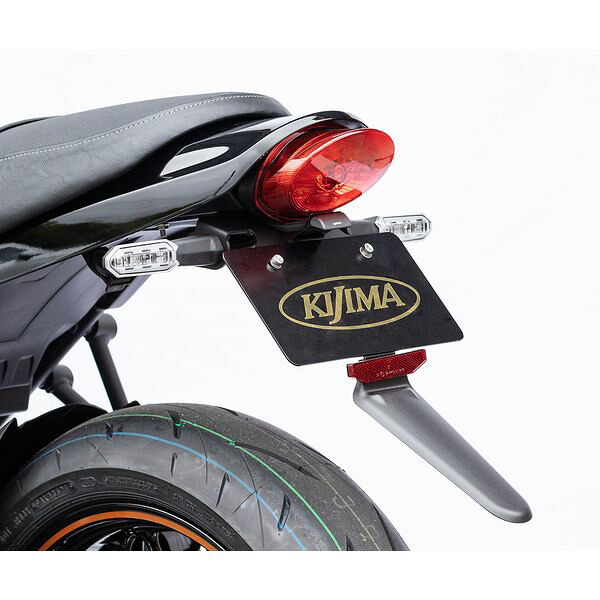 キジマ KIJIMA 315-0751 フェンダーレスKIT Z650RS 22y− BK サイドリフレクター付き 3150751|測定器・工具のイーデンキ