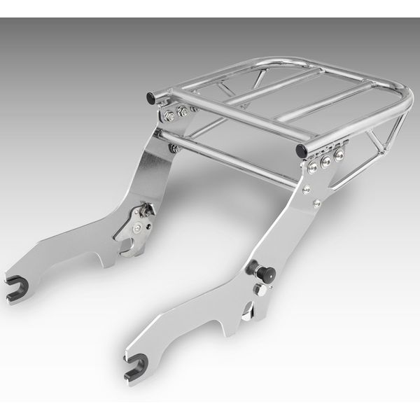 キジマ KIJIMA HD-08303 ツーリングキャリア デタッチャブル M8クルーザータンデム クローム HD08303｜測定器・工具のイーデンキ