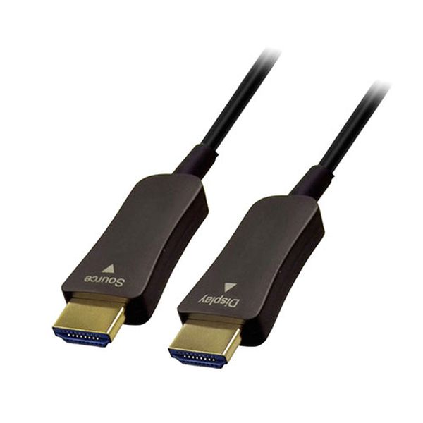 【個数：1個】RS-HDAOC4K60-20M 直送 代引不可・他メーカー同梱不可 ラトックシステム 光ファイバーHDMIケーブル 4K60Hz対応 20m 長距離でも安定した伝送を実現 RSHDAOC4K6020M｜測定器・工具のイーデンキ
