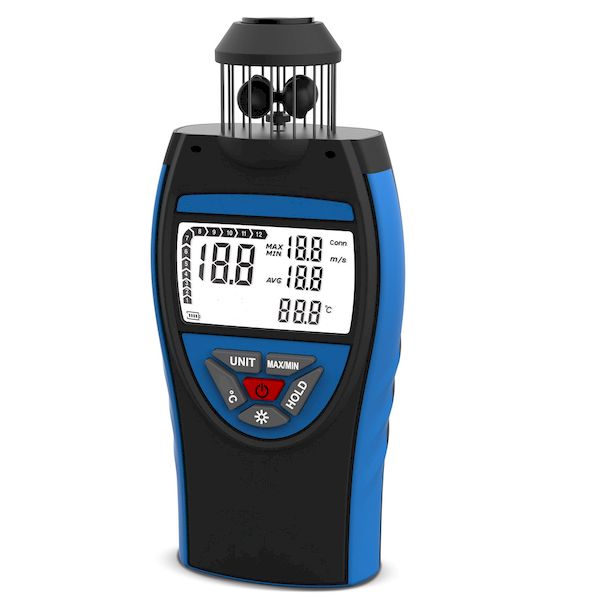 (LINEクーポン有)HP―8806 直送 代引不可・他メーカー同梱不可 メーカー保証 カップ式風速計風力計 コンパス付き