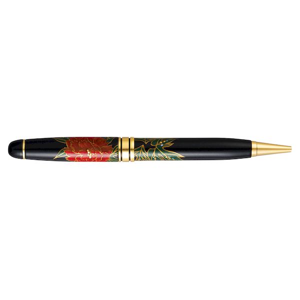 (LINEクーポン有)セキセイ AX-8801-00 輪島塗ボールペン 蒔絵 雅風 牡丹 AX880100|測定器・工具のイーデンキ