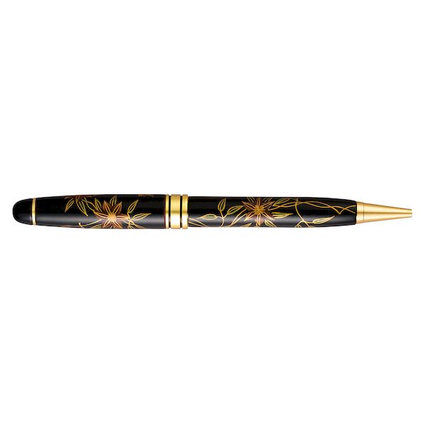(LINEクーポン有)セキセイ AX-8802-00 輪島塗ボールペン 蒔絵 雅風 鉄線花 AX880200|測定器・工具のイーデンキ