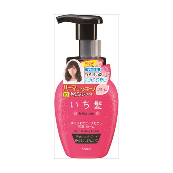 ゆるふわウェーブもどしフォーム0ml 24個入 24個入 いち髪 スタイリングムース いち髪 スタイリング剤 ゆるふわウェーブもどしフォーム0ml 測定器 工具のイーデンキ