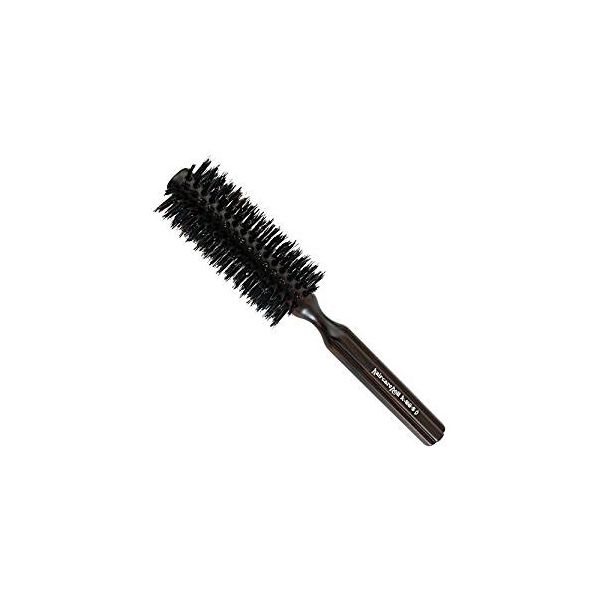 (LINEクーポン有)4990860140809 ホンゴ ヘアケアロールブラシ K－408S【キャンセル不可】 くし セミロング 使いやすい 剛毛猪毛 ショート 仕上げ 小型化