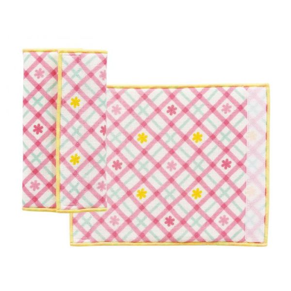 (LINEクーポン有)4988441825313 【25個入】ポジート ベルトカバー S／2 フラワーチェック ☆ 400804001【キャンセル不可】