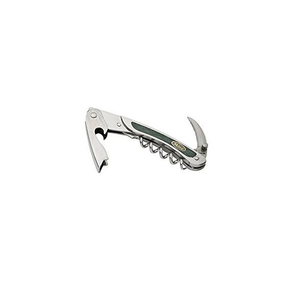 (LINEクーポン有)4956856232460 メイトソムリエナイフ FT300／GR 緑合板FT300／GR【キャンセル不可】 業務用ウェイターナイフ ボトルオープナー コルク抜き GRメイト