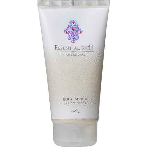 (LINEクーポン有)4571266282265 【24個入】 Essential Rich アプリコットシード ボディスクラブ 200g ER－3016【キャンセル不可】