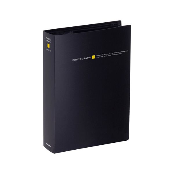 4977187535792 ビュートプラス 2Lサイズ 80枚収納ブラック