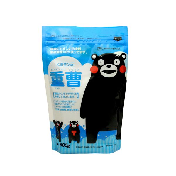 (LINEクーポン有)4982757811350 【72個入】 くまモンの重曹600g【キャンセル不可】