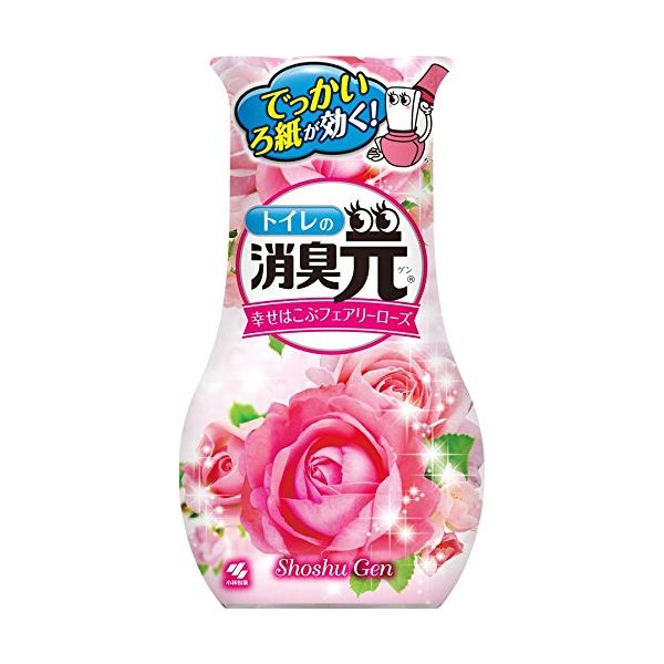 4987072029695 【16個入】 トイレの消臭元 幸せはこぶフェアリーローズ400ml【キャンセル不可】