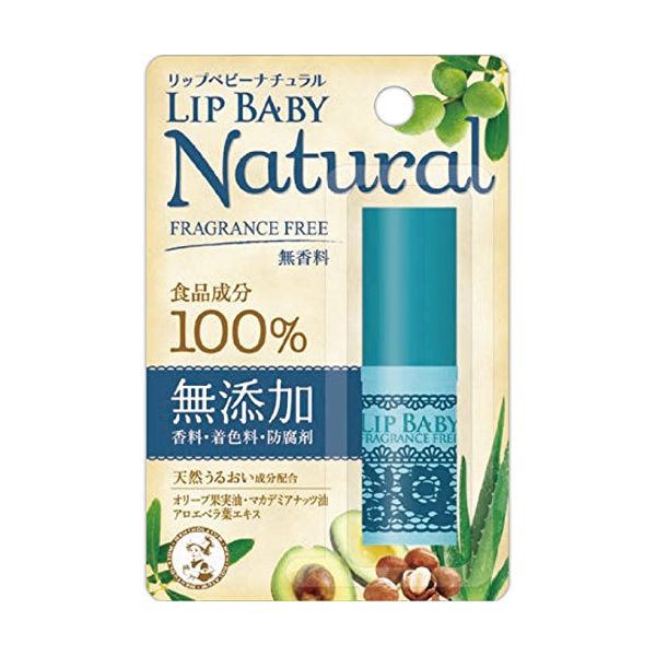 (LINEクーポン有)4987241143962 【240個入】 メンソレータム リップベビー ナチュラル 無香料【キャンセル不可】
