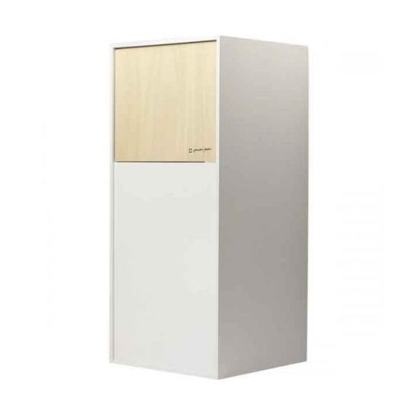 (LINEクーポン有)4560157620774 【6個入】ヤマト工芸 DOORS mini ダストボックス YK12-105ホワイト 33796【キャンセル不可】 ゴミ箱 yamato japan ナチュラル ふた付き