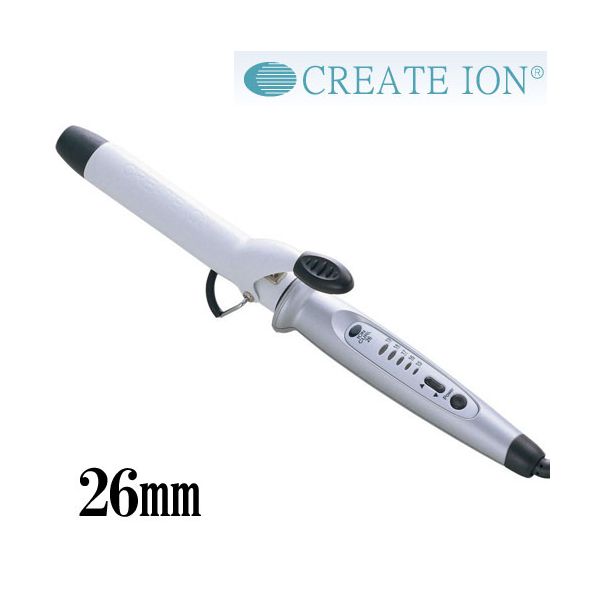 4988338220177 【24個入】クレイツ イオンカールアイロン 26mm 31073【キャンセル不可】 クレイツイオン ヘアアイロン CREATE ion コテ 正規品 青箱|測定器・工具のイーデンキ