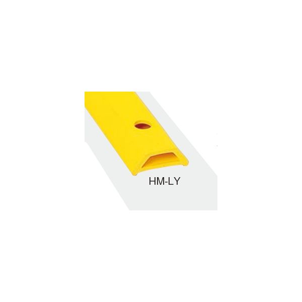 (LINEクーポン有)【個人宅配送不可】【個数：1個】信栄物産 HM-LY10 直送 代引不可・他メーカー同梱不可 ホームストッパー 万能保護材 L＝1000 レモンイエロー 黄色 HMLY10