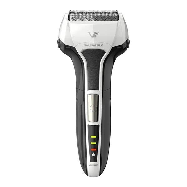 (LINEクーポン有)マクセルイズミ maxell IZUMI IZF-V543W-W ソリッドシリーズ　4枚刃シェーバー ホワイト IZFV543WW